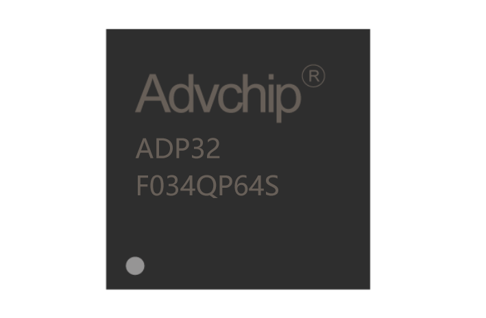 The Acroview's Programmer supports the 32-bit Fixed-point DSP ADP32F034QP64S from AdvanceChip E